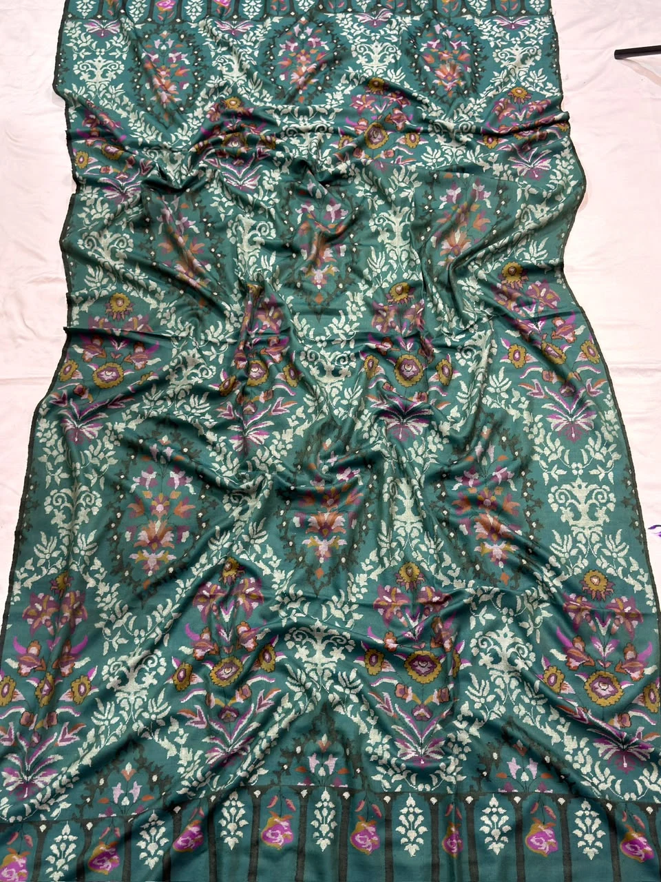 Deep Green Kani Jamawar