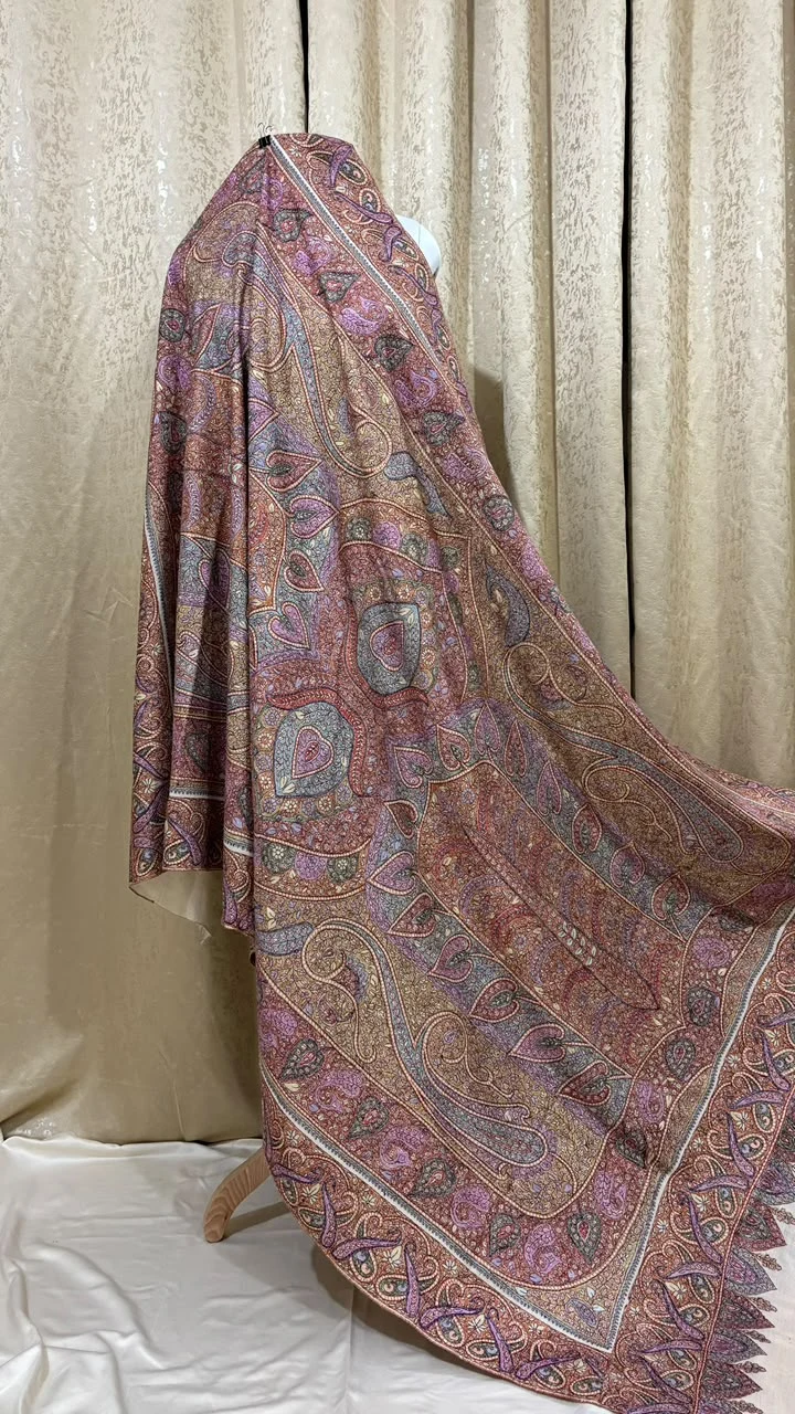 Heavy Sozni Jamawar — White Base
