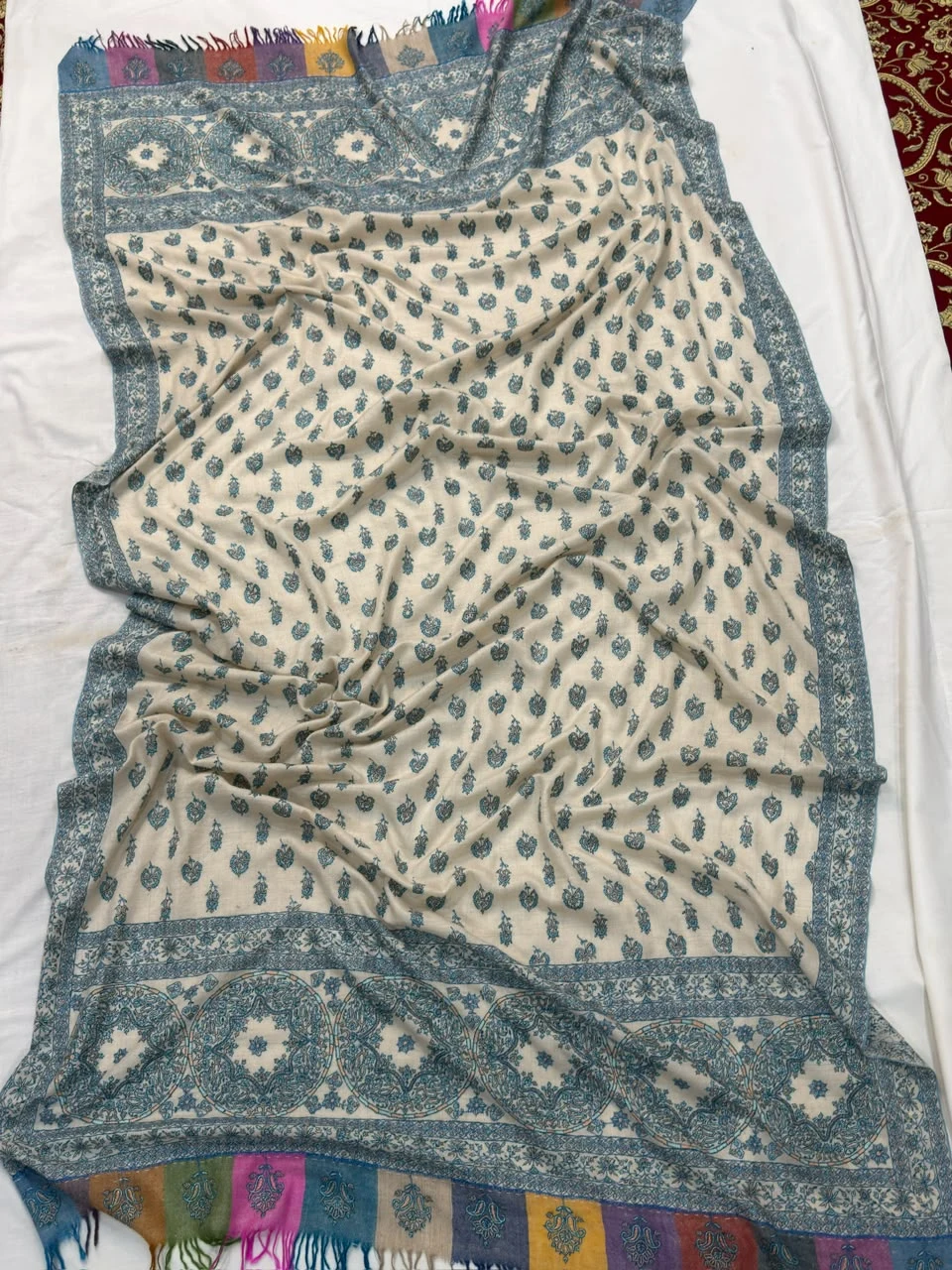 Blue on White Tone Jama — Pala and Buti